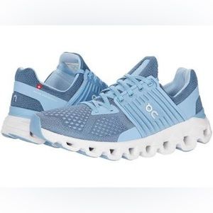 On Running Women's Sky Blue and White Sneakers